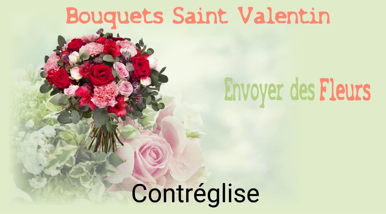 Roses de Saint-Valentin livrées à Contréglise